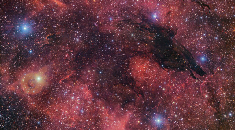 ESO reveals spectacular “Dark Wolf Nebula” in time for Halloween